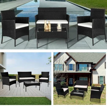 Baštenska garnitura crna Bay 22-6210B-1 Baštenska garnitura crna Bay 22-6210B-1