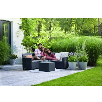 Baštenski set Marie 5 seater sa box stolom grafit CU 256703-2 Baštenski set Marie 5 seater sa box stolom grafit CU 256703-2