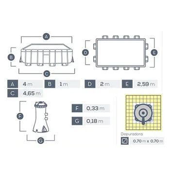 Intex bazen Prism Frame sa metalnom konstrukcijom 400 x 200 x 100 cm 26788-2 Intex bazen Prism Frame sa metalnom konstrukcijom 400 x 200 x 100 cm 26788-2