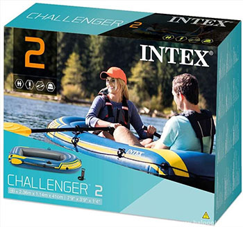  Intex čamac za vodu Challenger 2 Set 68367-6