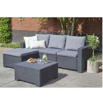 Baštenski set California 3 seater Modular Grafit-1