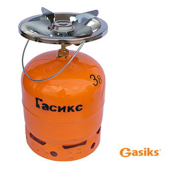 Gasiks komplet plinska boca od 3 kg sa Eurocamping gorionikom 4001