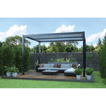 Green bay pergola aluminijumska 300 × 400 cm 078504-5