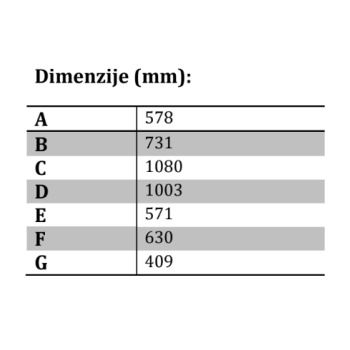 Kanta za smeće 240L Urban u više boja 1/1  -2