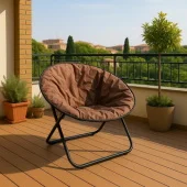 Baštenska stolica 80x80x76cm - braon LP-718000B