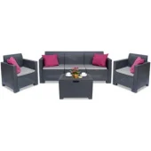 Bica baštenska garnitura Nebraska 3 Graphite