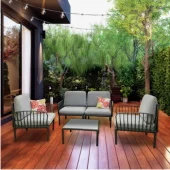 Comfort time baštenska garnitura Luna II – antracit