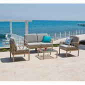 Comfort time baštenska garnitura Luna II – kapućino