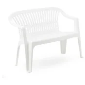 Diva baštenska klupa - bela 030770