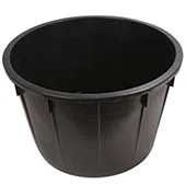 Kaca okrugla 225 l crna