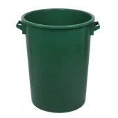 Kaca okrugla plastična 100 l crna