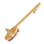 Sauna četka za telo od bambusa 41cm