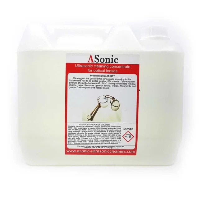 Asonic ultrazvučni koncentrat za čišćenje 5l AS-OPT-5 Asonic ultrazvučni koncentrat za čišćenje 5l AS-OPT-5