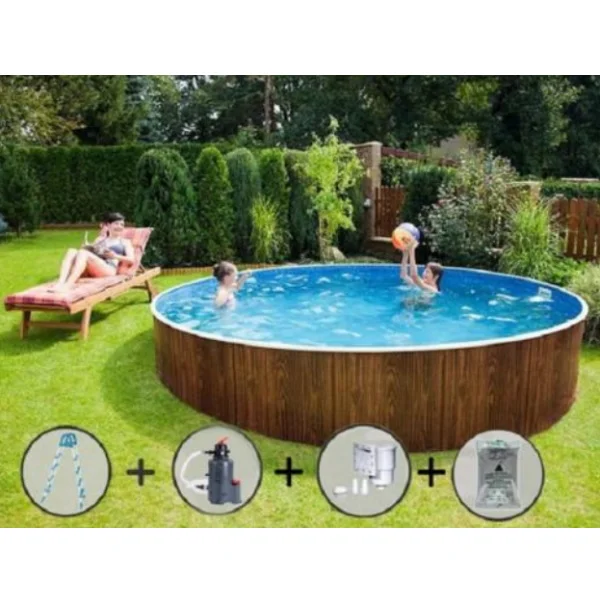 Azuro okrugli bazen 4.6x1.2m Set B Azuro okrugli bazen 4.6x1.2m Set B