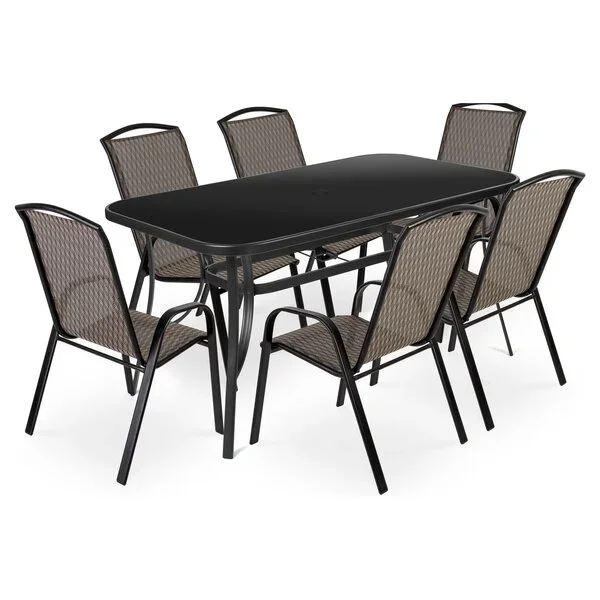 Fieldmann baštenska garnitura Bessa dark Fieldmann baštenska garnitura Bessa dark